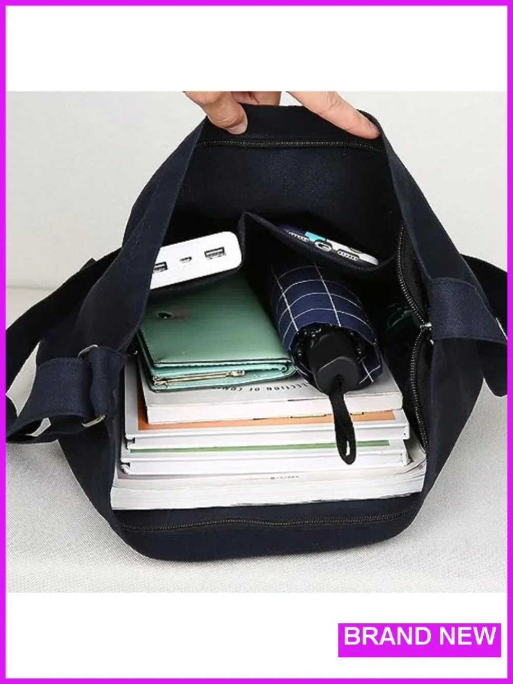Women's Retro Canvas Shoulder Bag Hobo Crossbody Tote